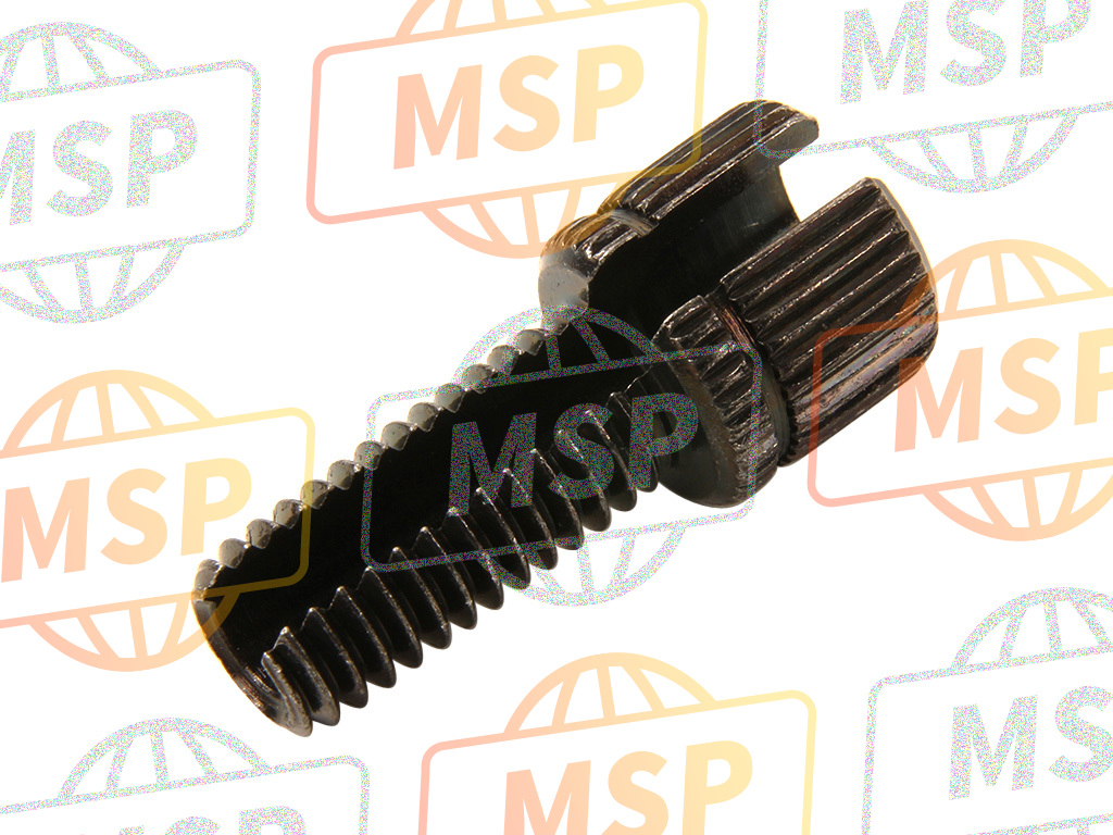 920091134, Screw,Cable Adjust,8mm,Black, Kawasaki, 2