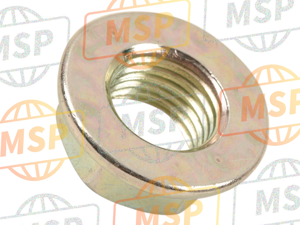 922100600, Nut, 14mm, Left Handed, Kawasaki, 1