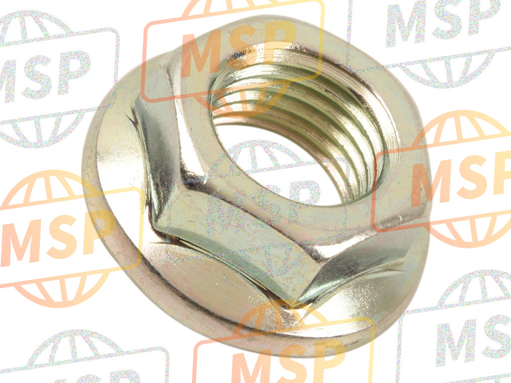 922100600, Nut, 14mm, Left Handed, Kawasaki, 2