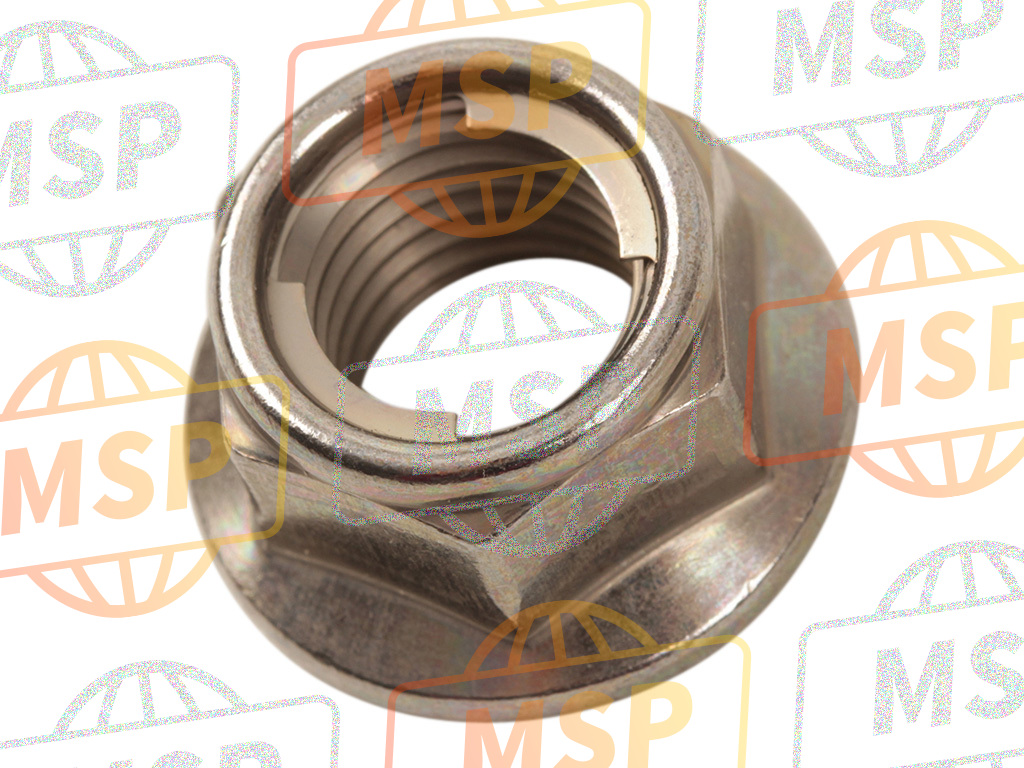 922101139, Nut, Lock, Flanged 10mm, Kawasaki, 1