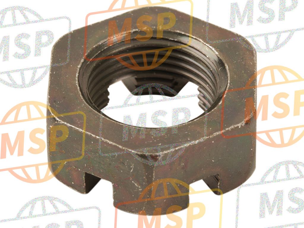 92210S113, Nut, Rear Hub, Kawasaki, 2