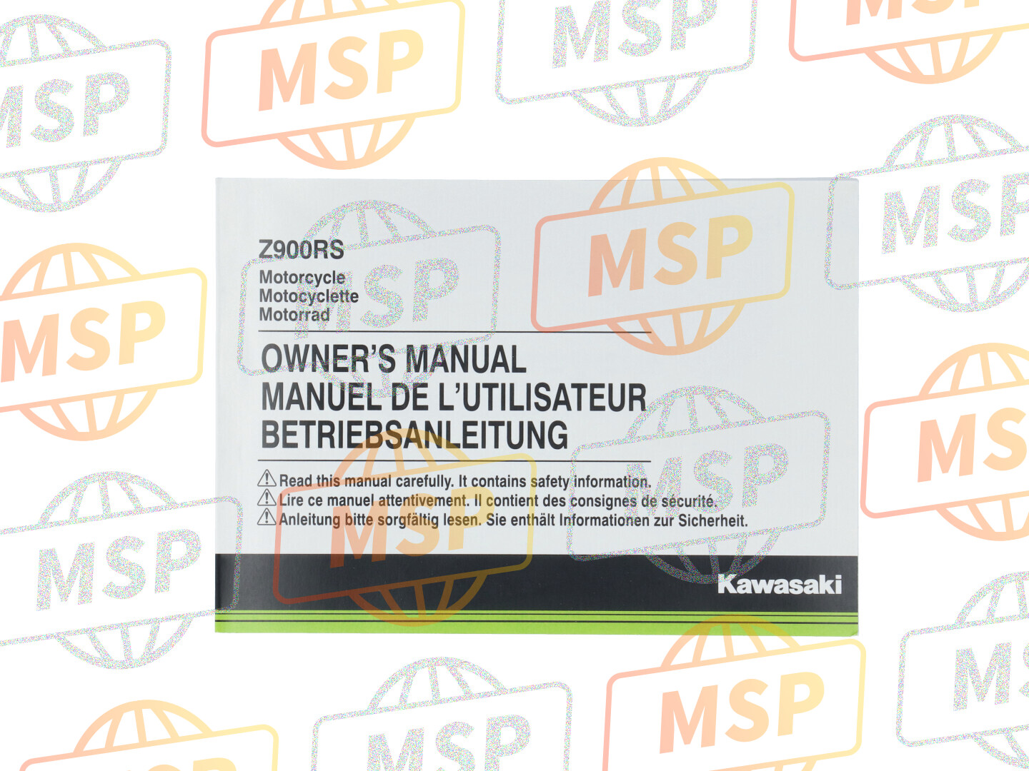 999760088, Owner'S Manual, En/fr/de, Z, Kawasaki, 1