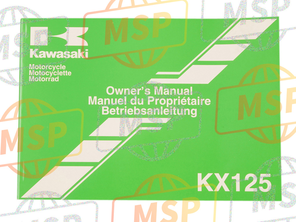 999761387, Handbuch,En/fr/de, Kawasaki, 1