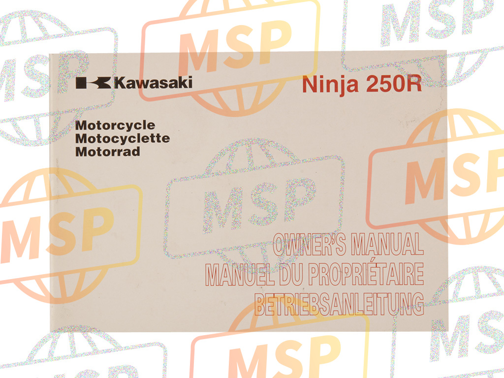 999761469, Owner'S Manual, En/fr/de, E, Kawasaki, 1