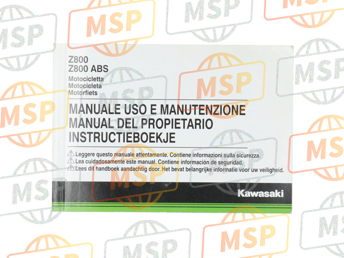 999761872, Owner'S Manual,It/es/nl,Z, Kawasaki, 1