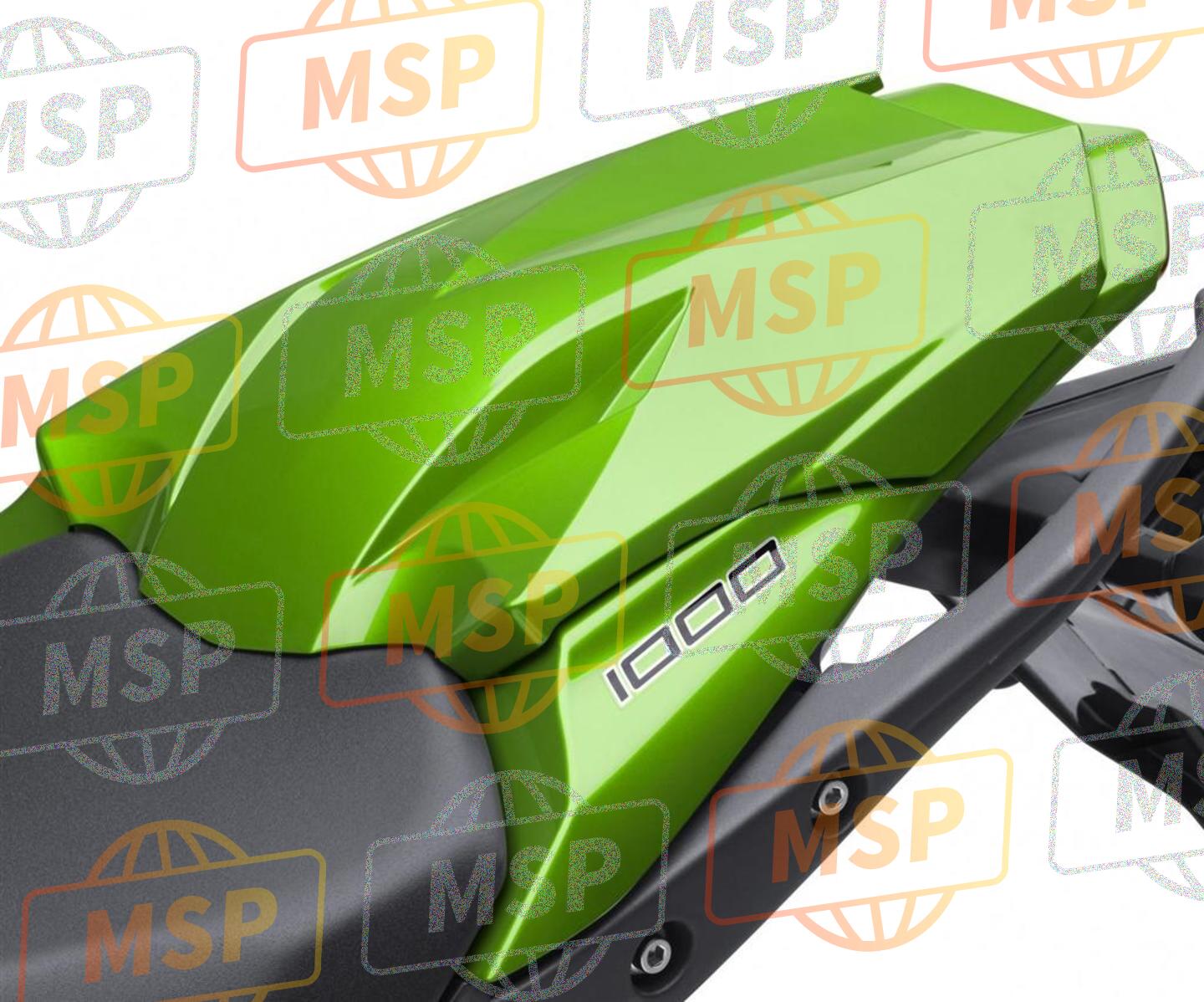 999940897723, Duo Zadel Cover Kit C.L, Kawasaki, 1