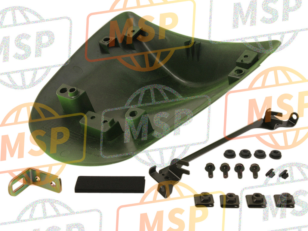 999961347777, Kit,Singleseatcover,L.Green, Kawasaki, 2