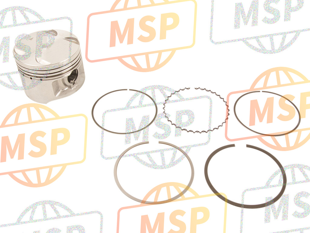 1210038200050, Piston Set (OS:0.5), Suzuki, 1