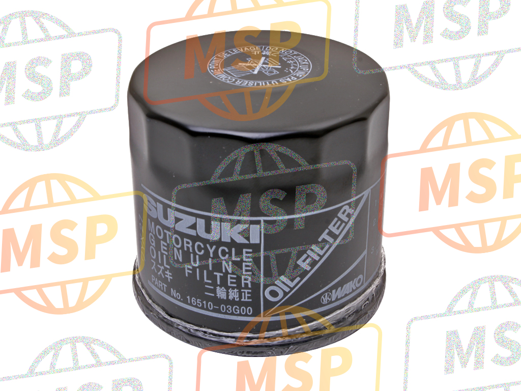 1651003G00X07, Filter, Engine Oil, Suzuki, 1