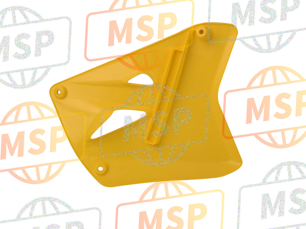 1776137F00YR1, Cover, Radiator Rh   (Yellow), Suzuki, 2