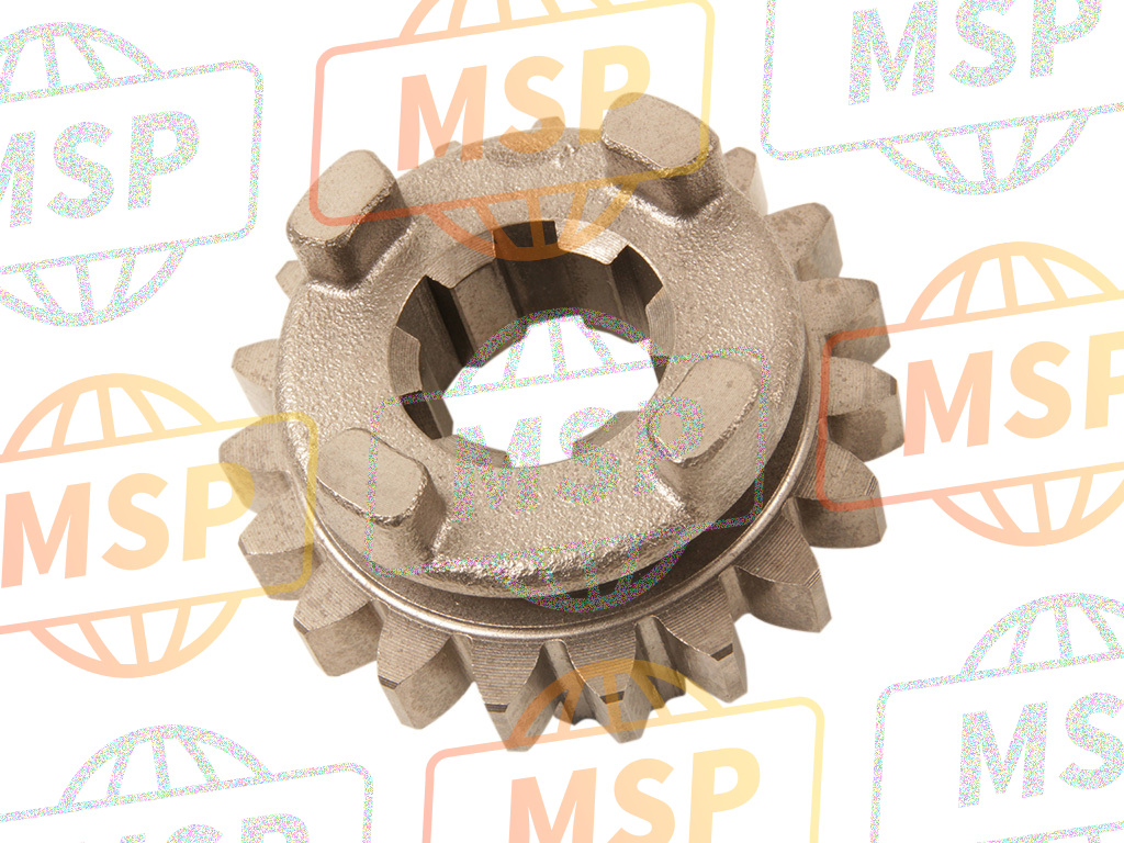 2436114D01, Gear, 6TH Driven  (NT:19), Suzuki, 2