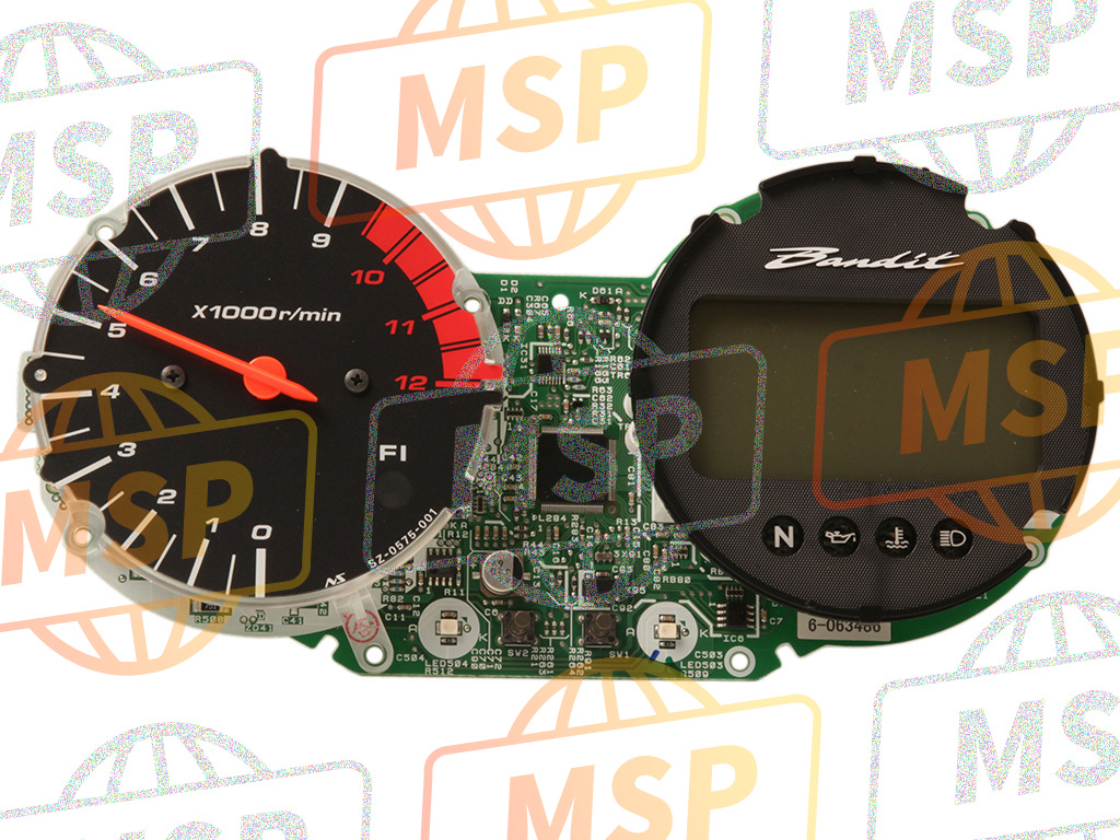 3412018H20, Speedometer (Kilo), Suzuki, 1