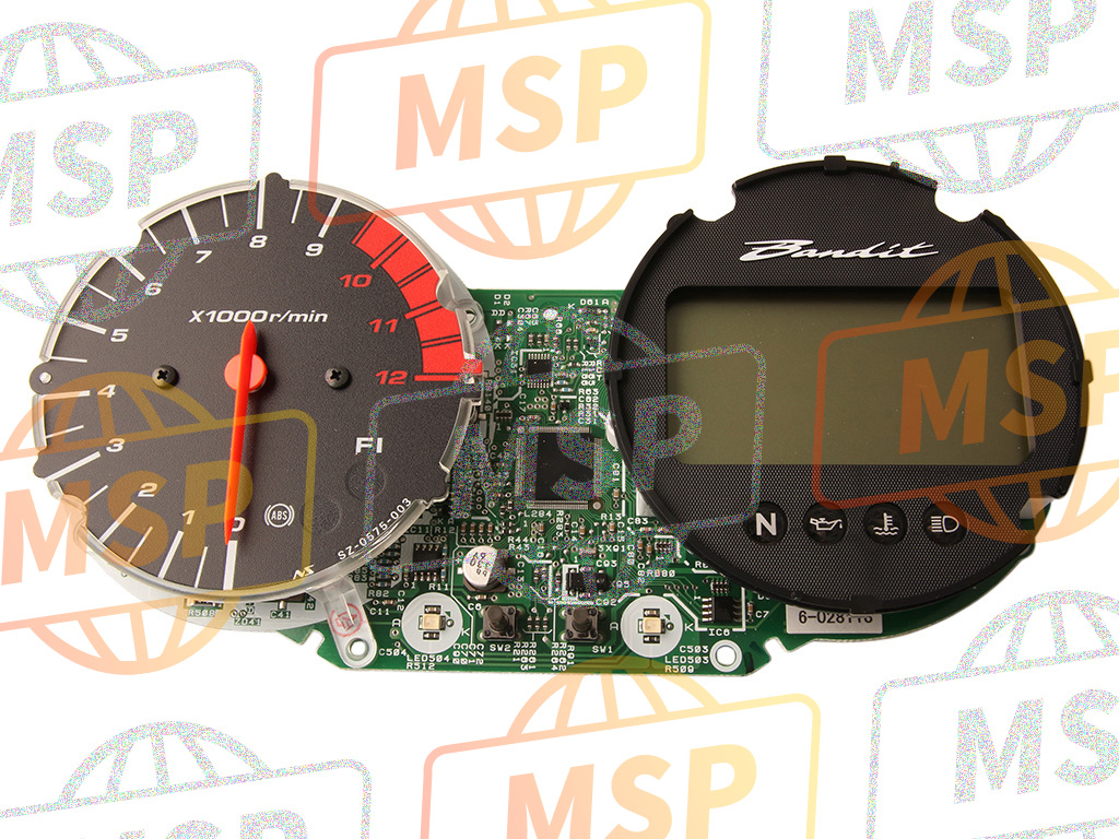 3412018H70, Speedometer (Mile/kilo), Suzuki, 1