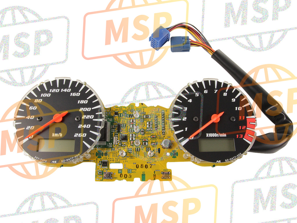 3412032F00, Speedometer (Kilo), Suzuki, 1