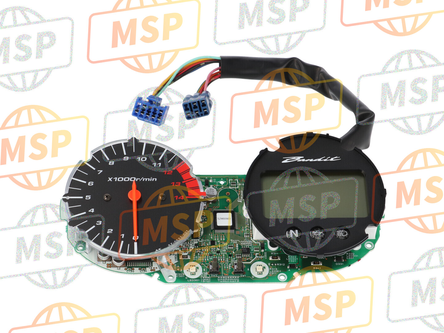 3412038G00, Speedometer (Kilo), Suzuki, 1