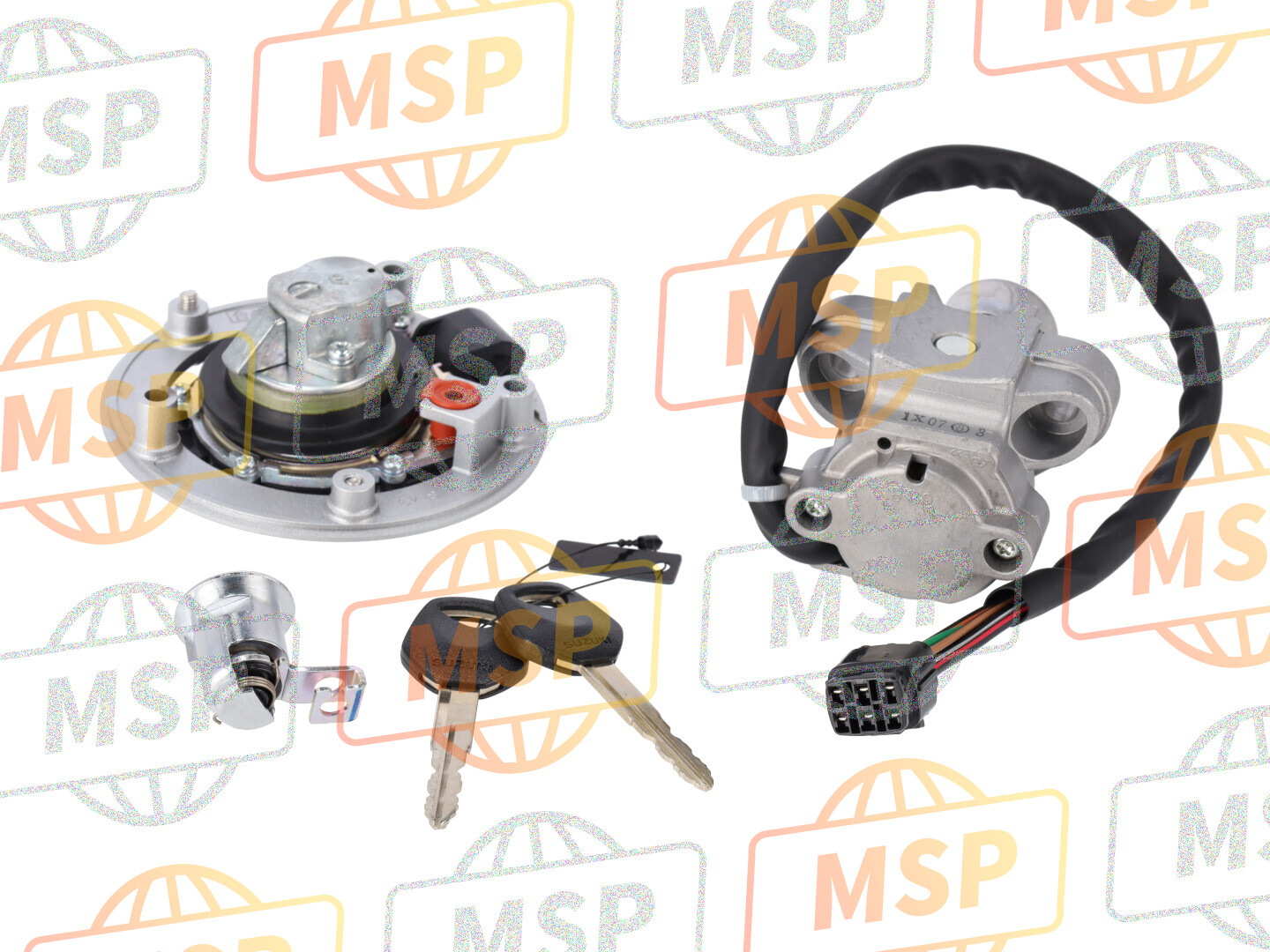 3700038891, Lock Set, Suzuki, 2