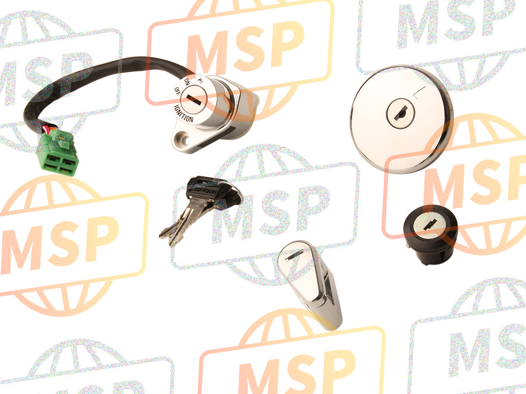 3710024844, Lock Set LS650, Suzuki, 1