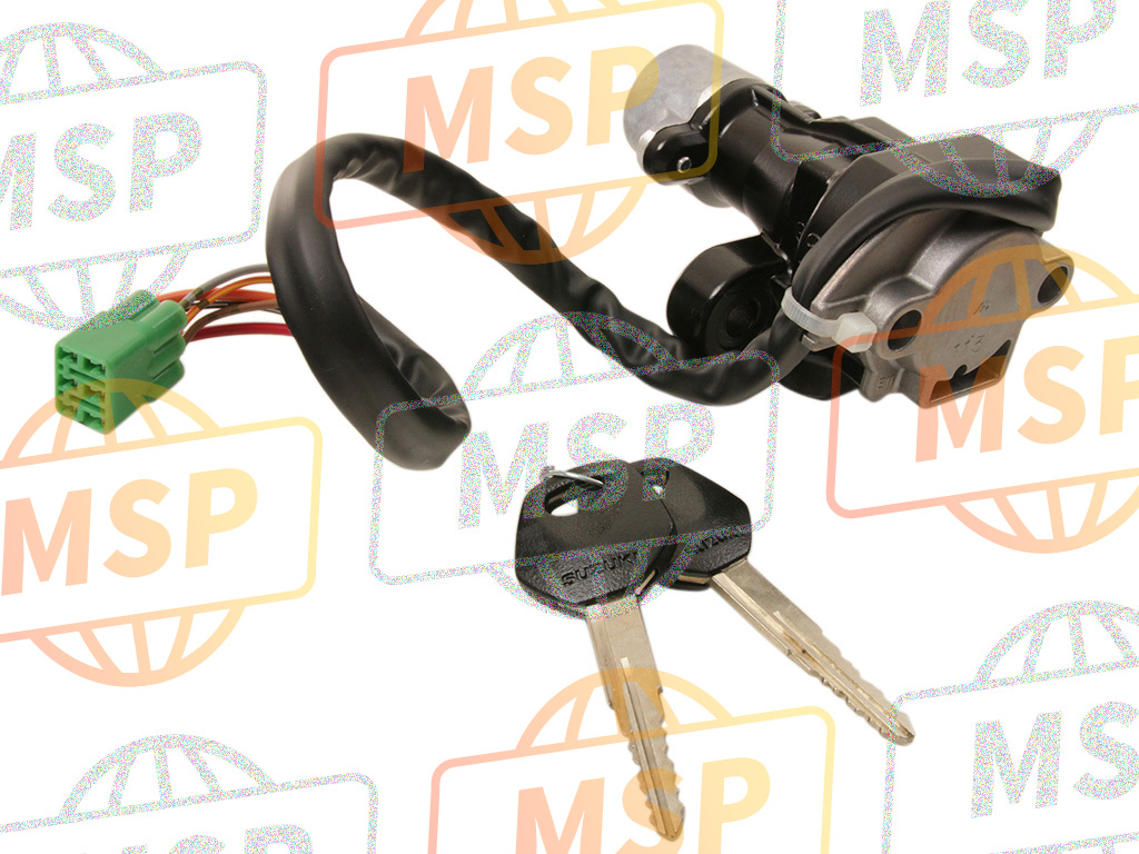 3710035F21, Lock Assy, Steering, Suzuki, 2