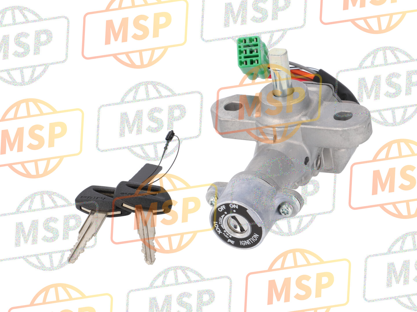 3710041F11, Lock Assy, Steering, Suzuki, 1