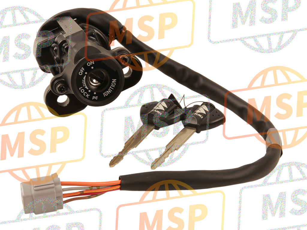 3710041G12, Lock Assy, Steering, Suzuki, 1
