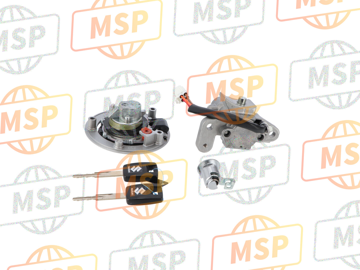 3710104812, Lock Set, Suzuki, 2