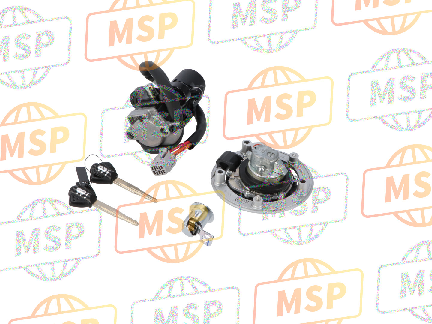 3710140824, Set Schlösser, Suzuki, 2