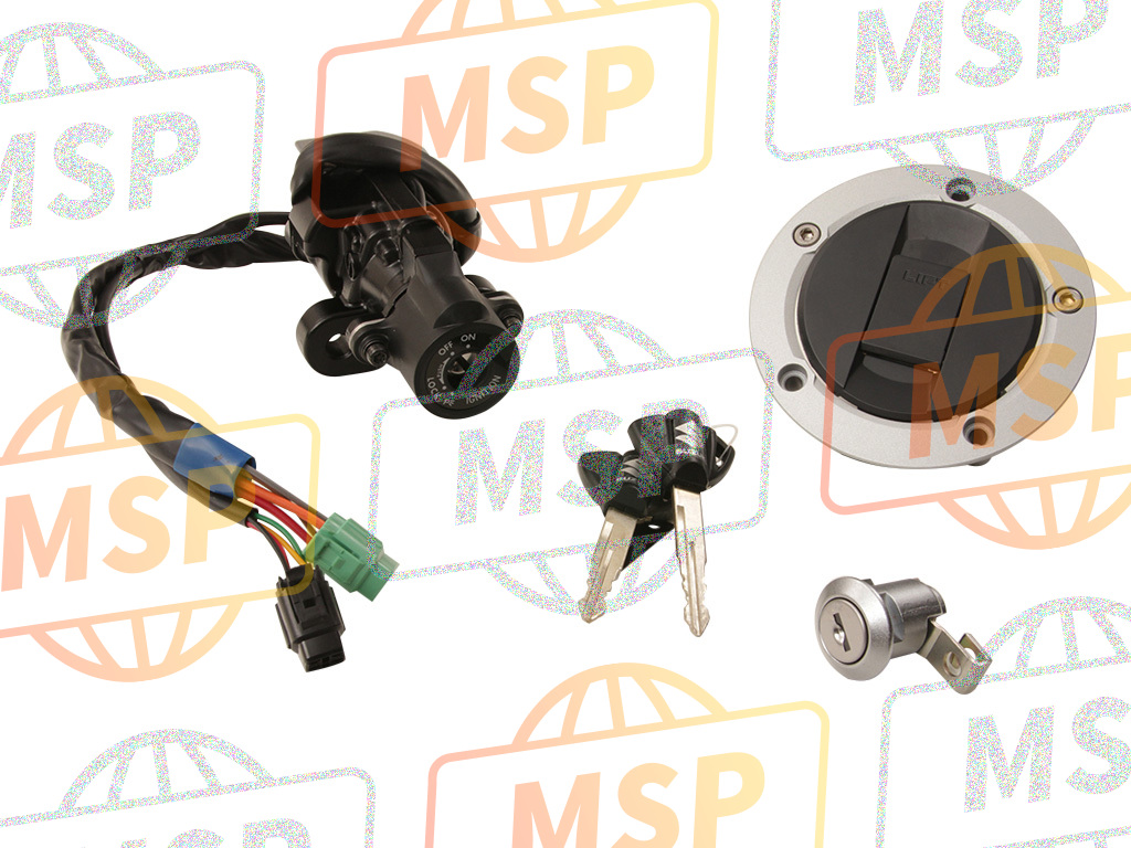 371014081B, Set Di Serrature, Suzuki, 1