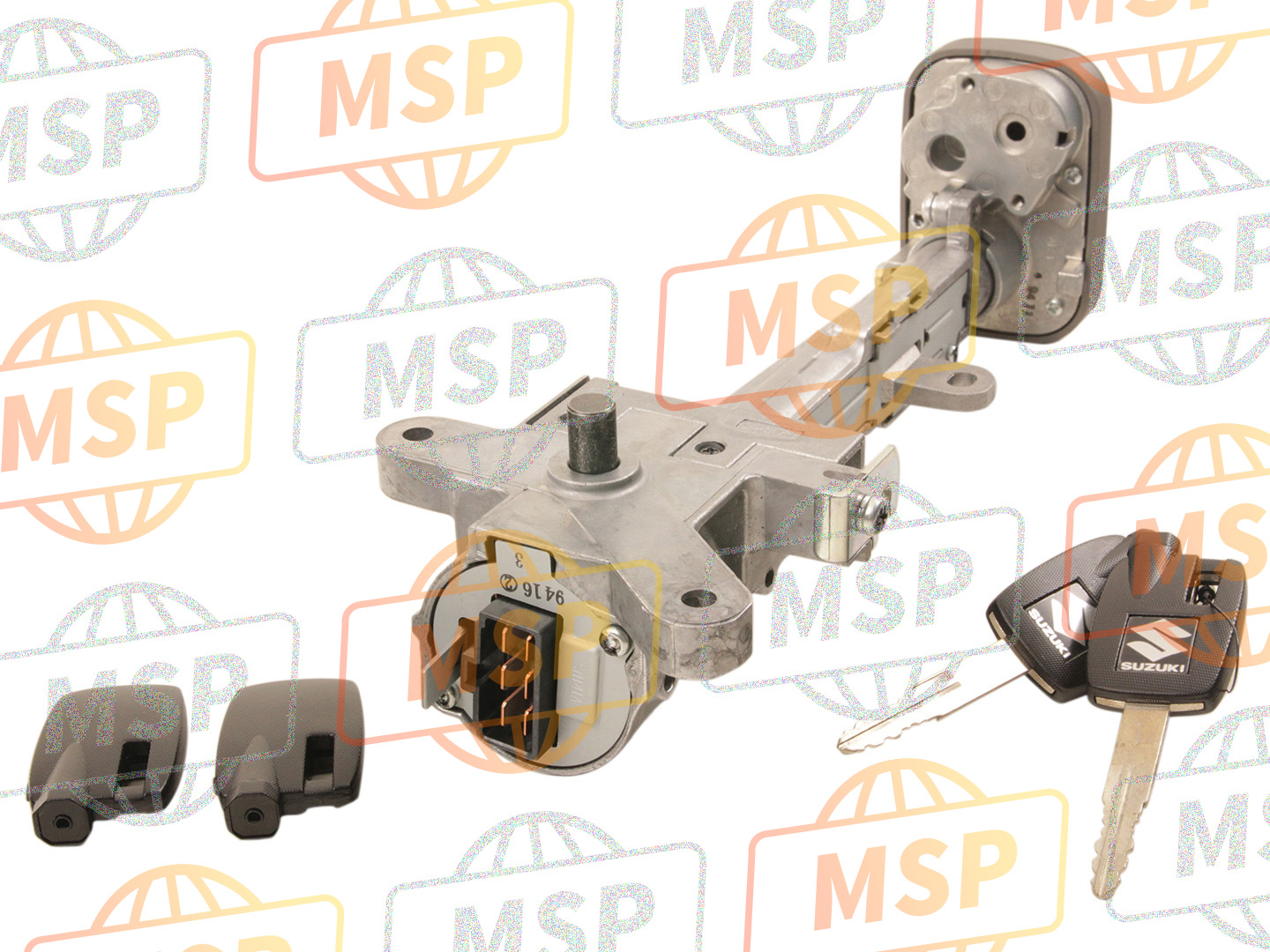 3712010855, Lock Assy, Steering Set, Suzuki, 2