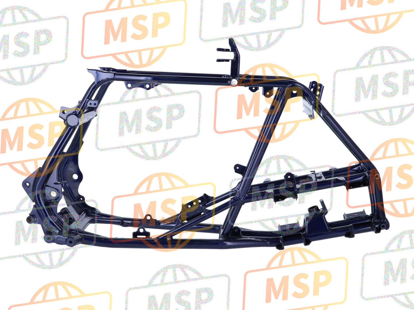 4110007G30YBA, Frame (Blue), Suzuki, 1