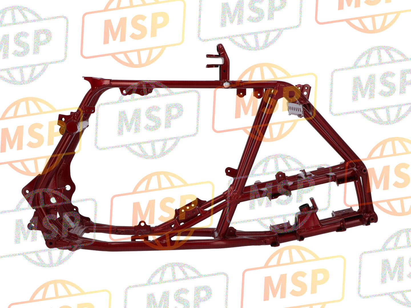 4110007G30YHL, Frame (Red), Suzuki, 1