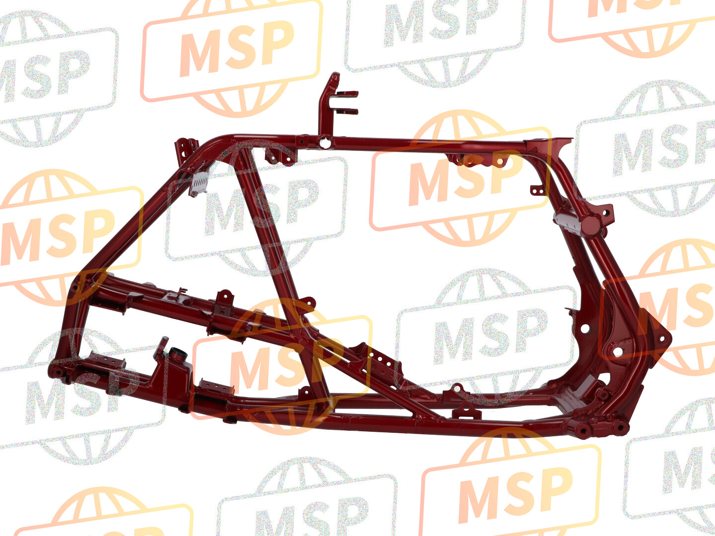 4110007G30YHL, Frame (Red), Suzuki, 2