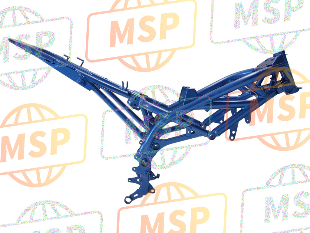 4110044H00YSF, Frame (Blue), Suzuki, 1