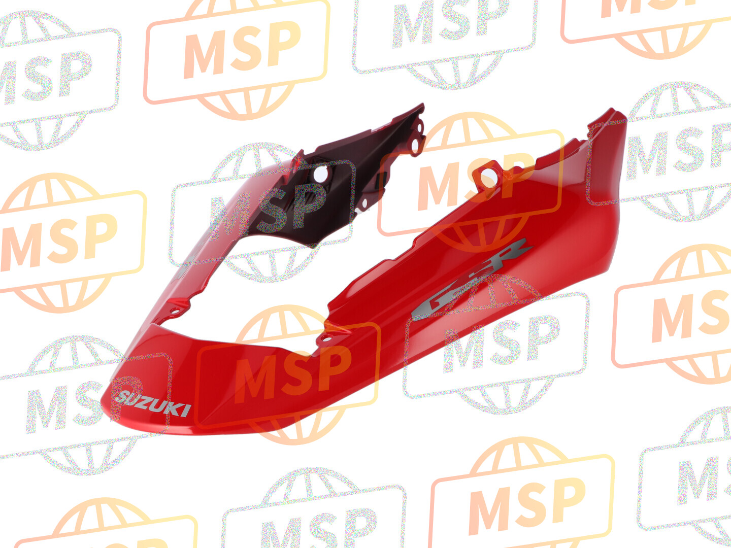 4550144G01YHH, Cover Assy, Seat Tail  (Red), Suzuki, 1