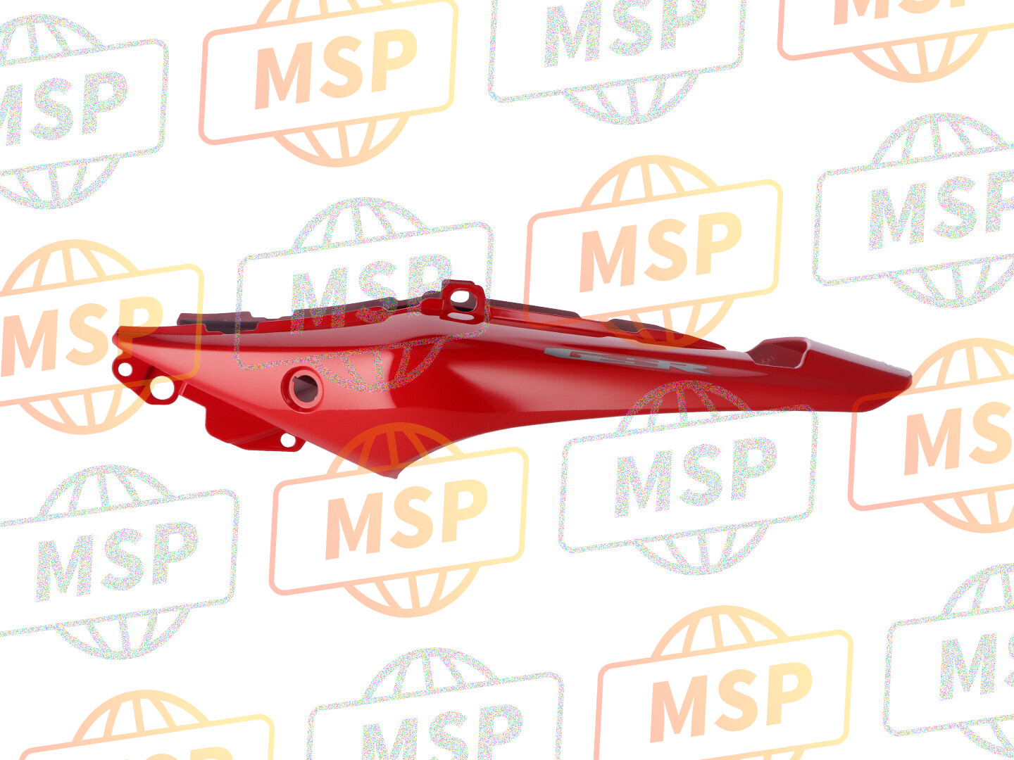 4550144G01YHH, Cover Assy, Seat Tail  (Red), Suzuki, 2