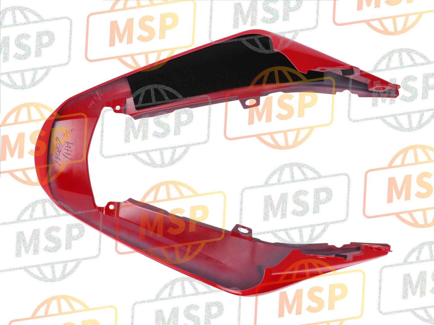 4550144G01YHH, Cover Assy, Seat Tail  (Red), Suzuki, 4