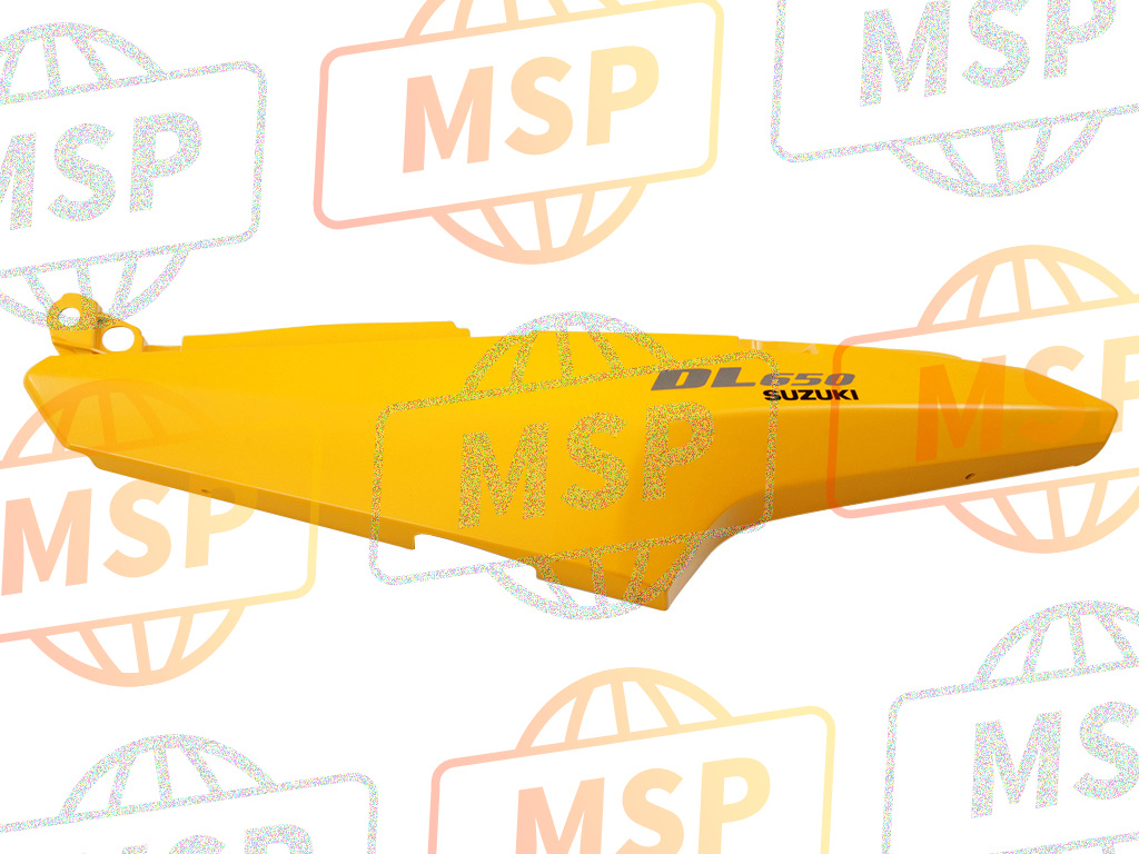 4550227G00YMF, Cover Assy, Seat Tail Lh   (Yellow), Suzuki, 1