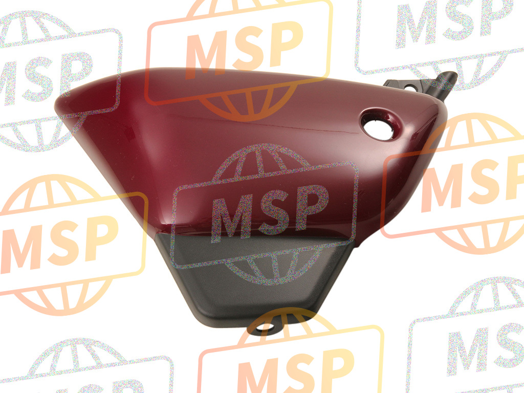 4721112F00Y4M, Cover,  Frame GZ125 Raw, Suzuki, 1