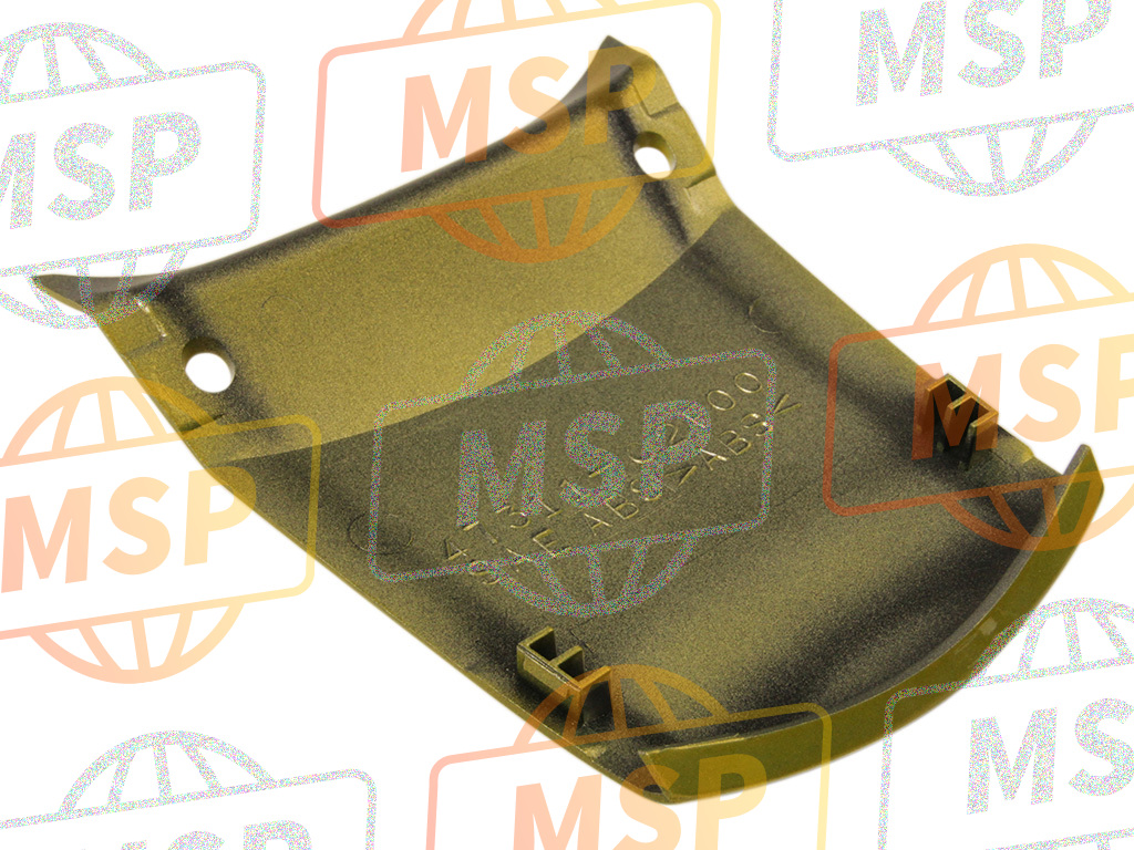 4731102F00Y3G, Cover, Frame Center  (Yellow), Suzuki, 2