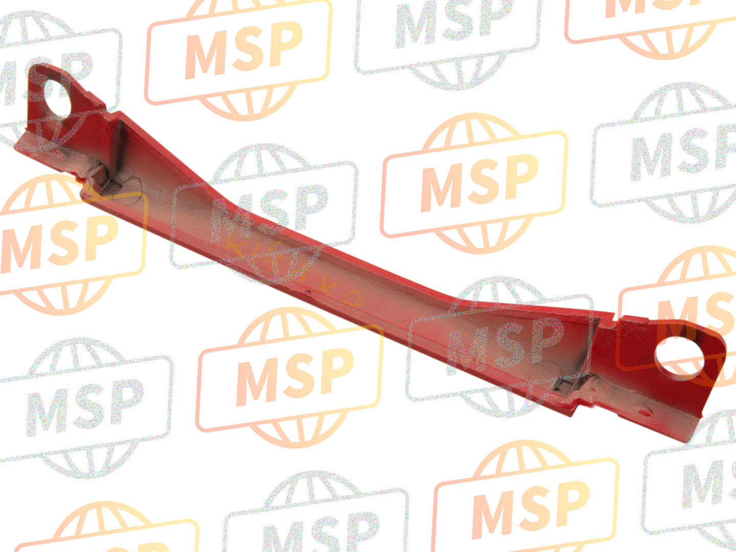 4741110D0007P, Cover, Frame Lower (Red), Suzuki, 2