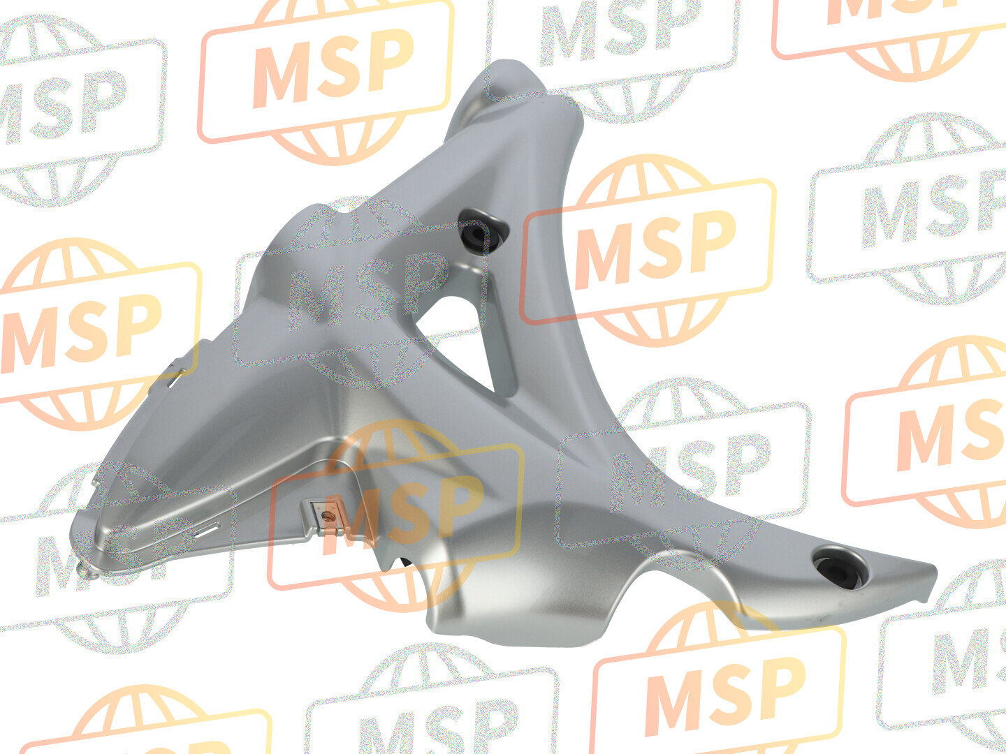 4761144H00YD8, Cover, Frame Lower Rh  (Silver), Suzuki, 1