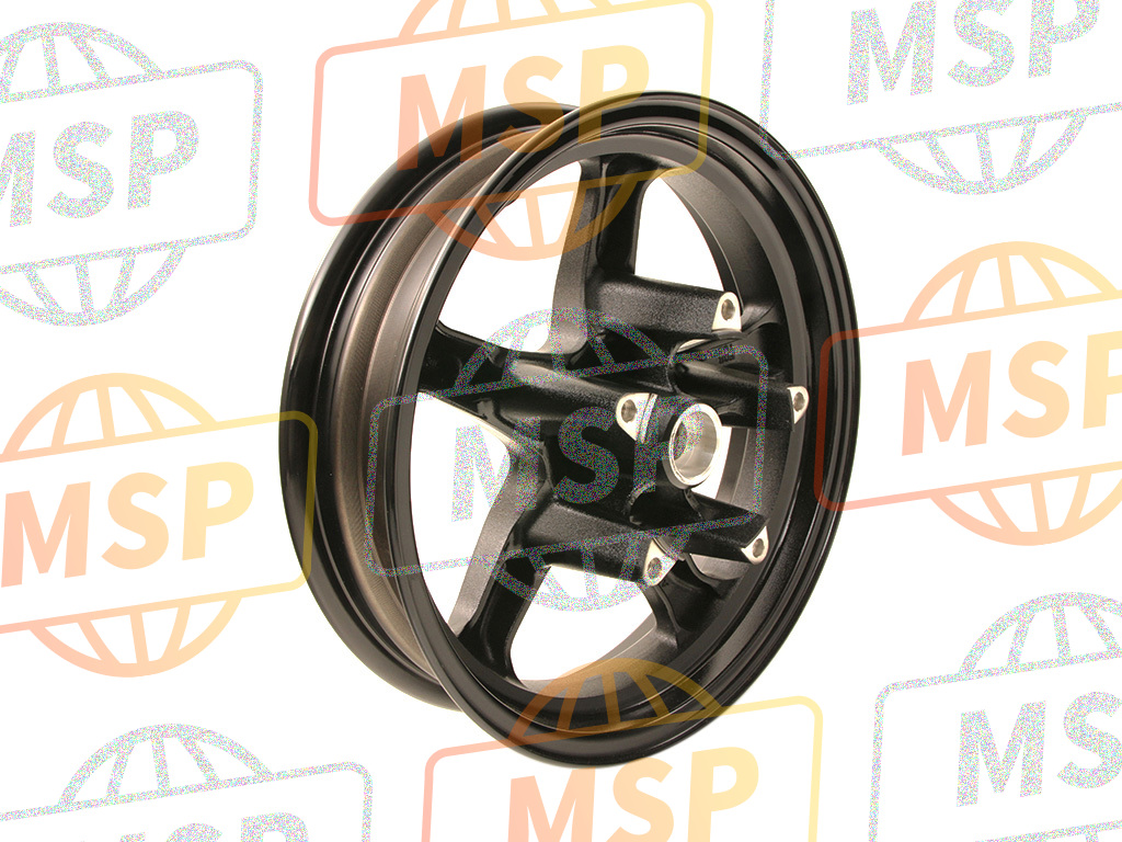 5411114G00019, Wheel, Front   (13M/CXMT3.00) (Black), Suzuki, 4