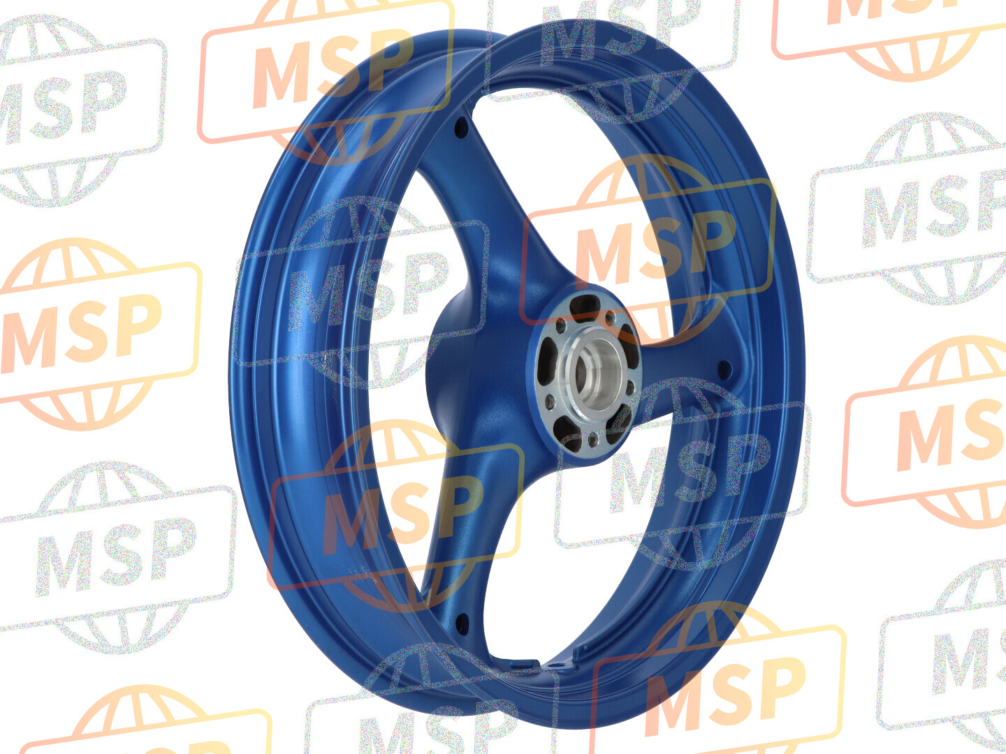 5411117C101MJ, Wheel, Front (17XMT3.50)   (Blue), Suzuki, 1