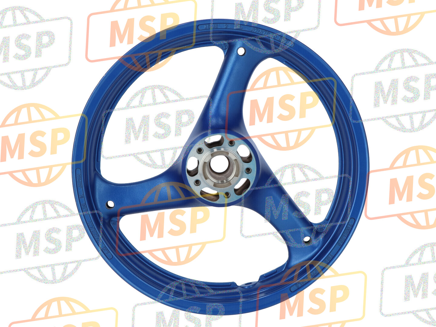 5411117C101MJ, Wheel, Front (17XMT3.50)   (Blue), Suzuki, 2