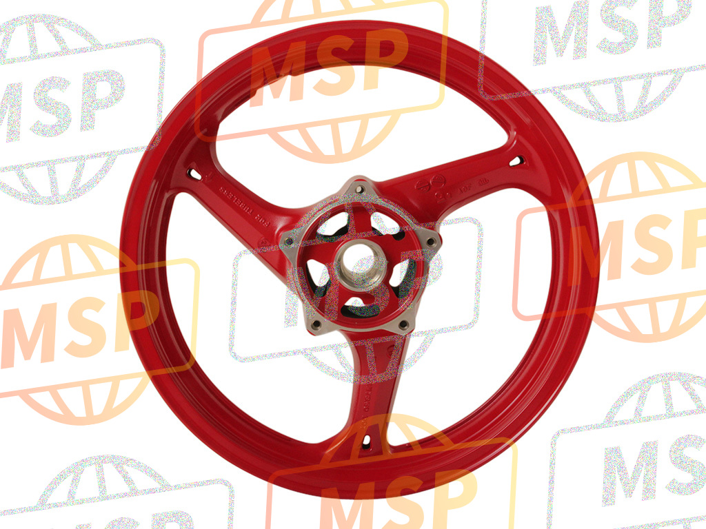 5411144G00YSB, Wheel, Front   (17M/CXMT3.50) (Red), Suzuki, 2