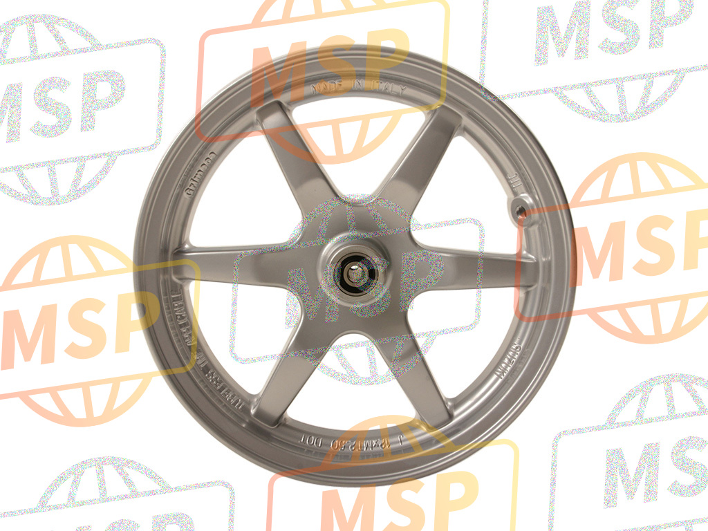 5414107E00E91, Wheel, Front (12XMT3.50)   (Silv, Suzuki, 2