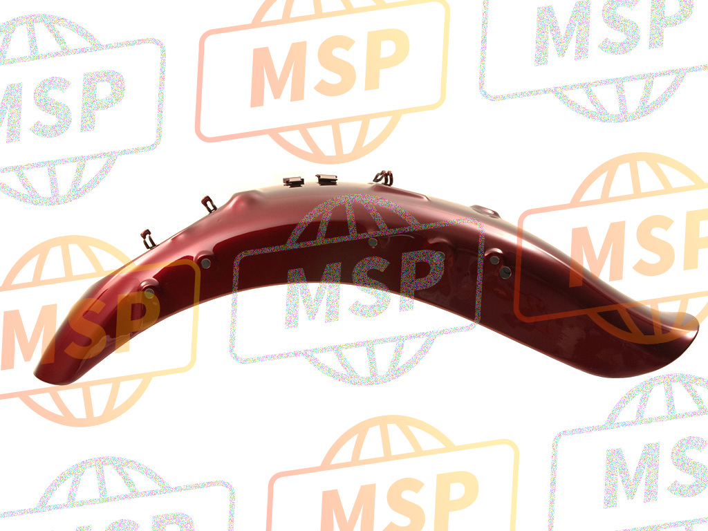 6311038B1020F, Fender, Rear (Maroon), Suzuki, 2