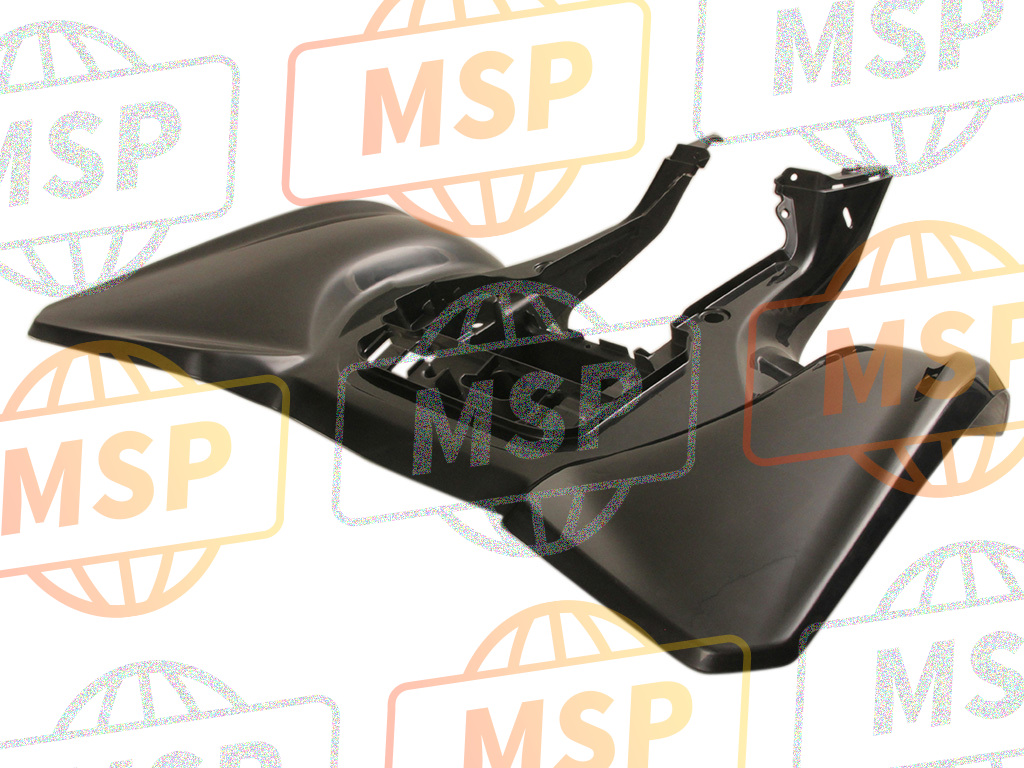 6311107G01019, Fender, Rear (Black), Suzuki, 1