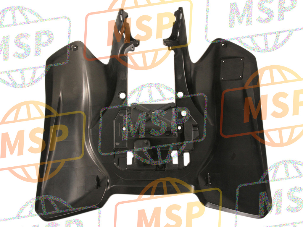 6311107G01019, Fender, Rear (Black), Suzuki, 4