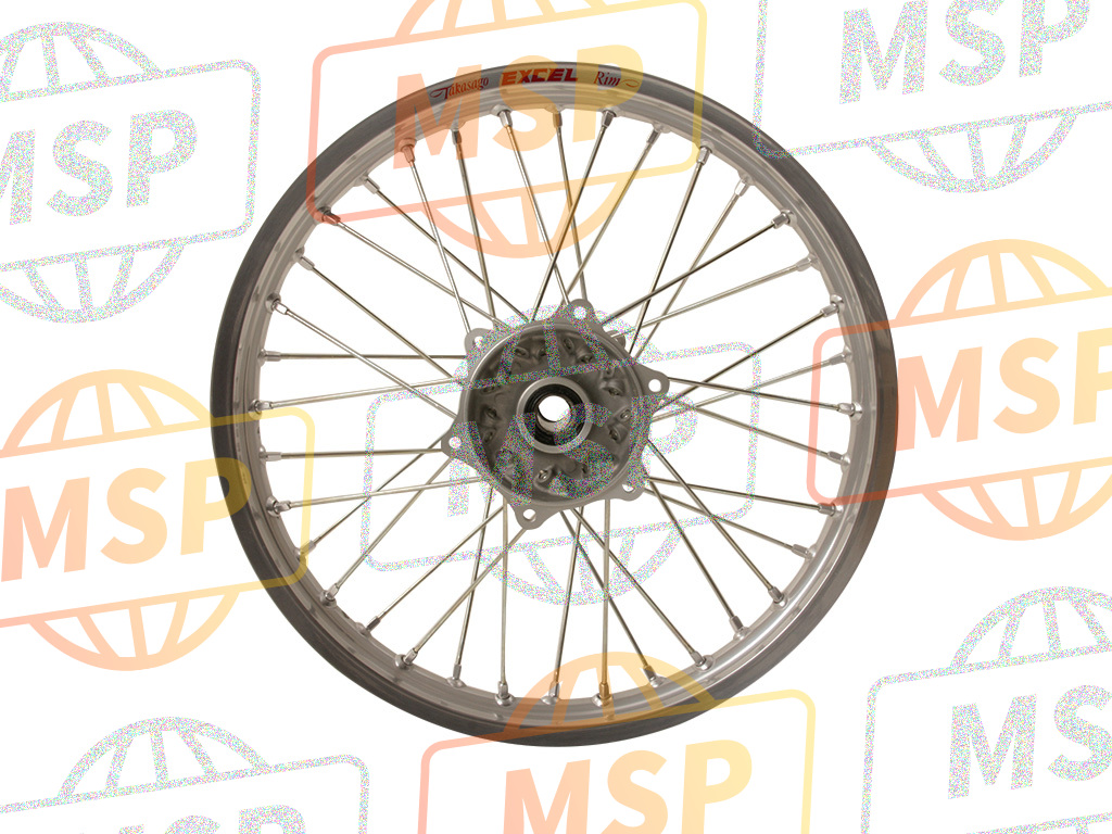 6410010H01, Wheel Assy, Rear, Suzuki, 2