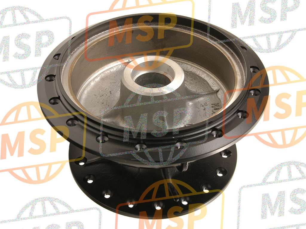 6411044A01, Hub, Rr Wheel DR125S/J, Suzuki, 3